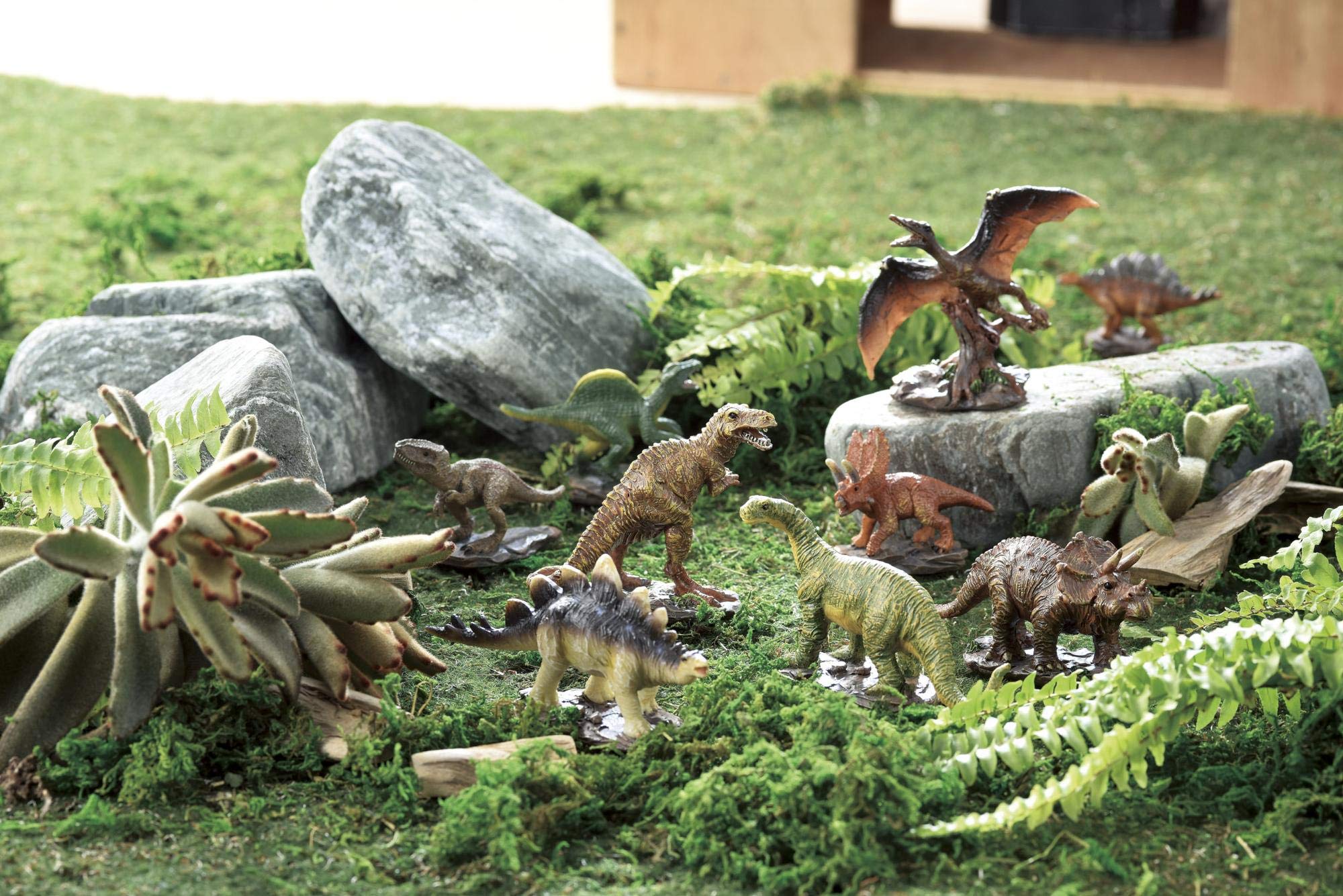 Amazon.co.jp: 松野ホビー リアル 置物 オブジェ 恐竜 ミニ